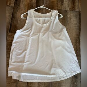 Lululemon Athletica White Tank Top